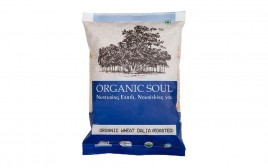 Organic Soul Organic Wheat Dalia (Roasted)  Pack  500 grams